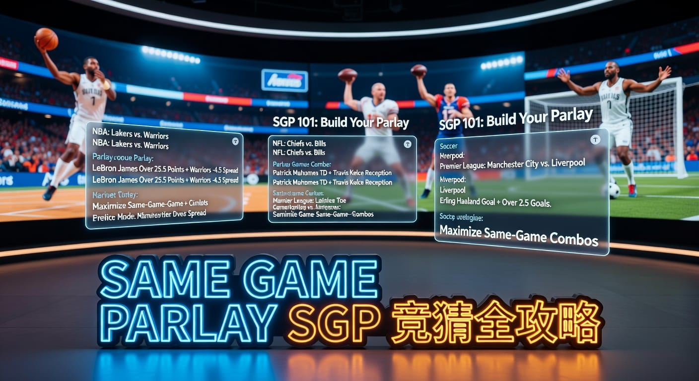 Same Game Parlay (SGP) 深度解析：体育竞猜新玩法指南