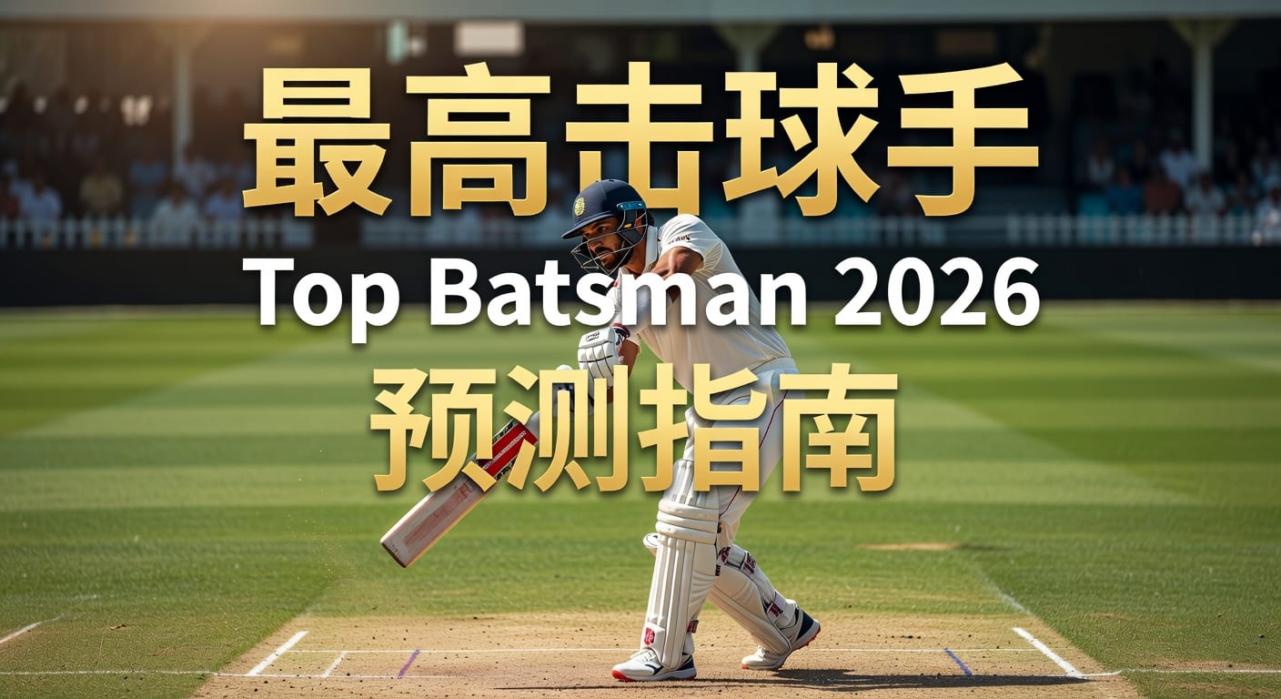 2026年世界杯投注：最高击球手 Top Batsman 关键特质与取胜策略解析