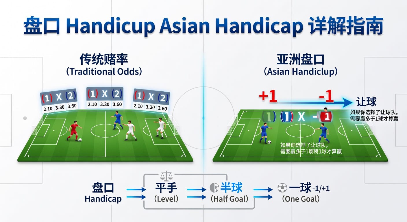 亚洲盘Asian Handicap：2026年世界杯投注最新赔率与策略解析