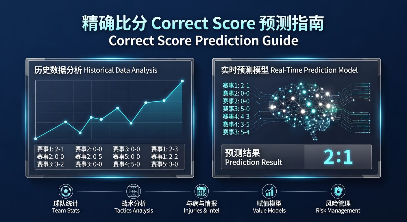 精确比分 correct score：2026年世界杯投注技巧与读法