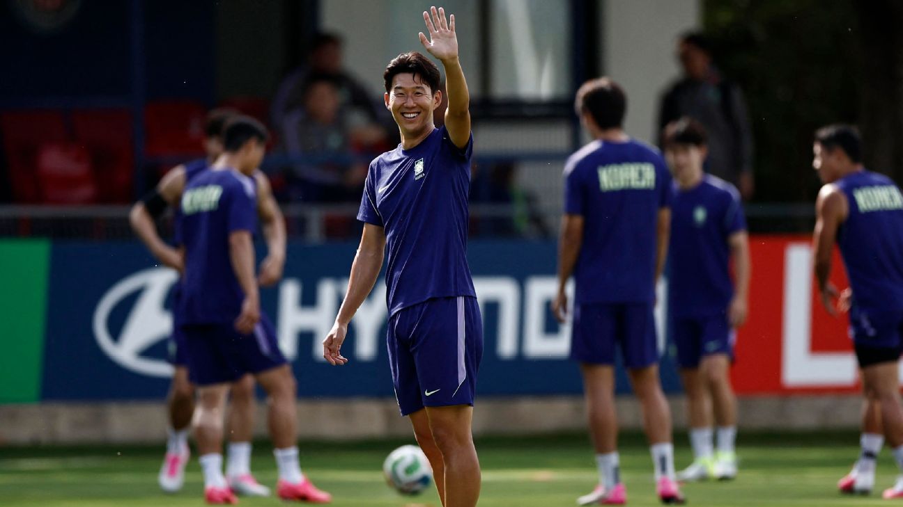 孙兴慜迎来第四届世界杯：韩国队长仍像少年般投入